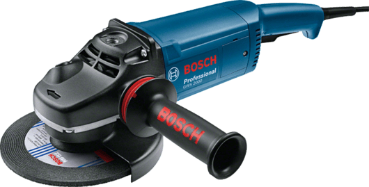 BOSCH Angle Grinder, 230mm, 2000W, GWS2000 Professional