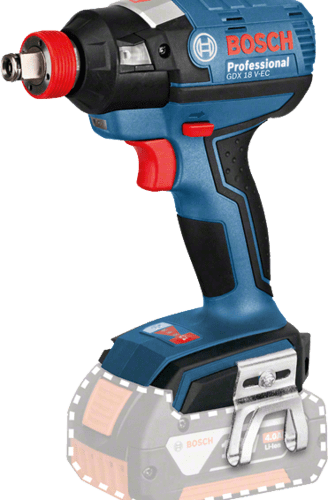 o299288v54_lv-174685-12-lv-299288-12-GDX_18_V-EC_SOS_06019B9102.png BOSCH Cordless Impact Driver/Wrench, 18V, Brushless, Extra Battery Included, GDX18V-EC Professional