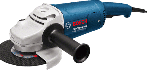 BOSCH Angle Grinder,180mm, 2200W, GWS2200-180H Professional