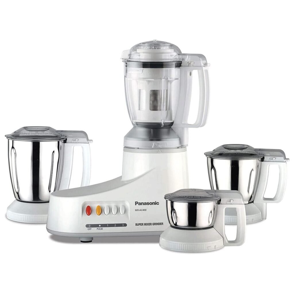 Panasonic MX-AC400 4 in 1 Blender, Grinder, Chopper and Mincer