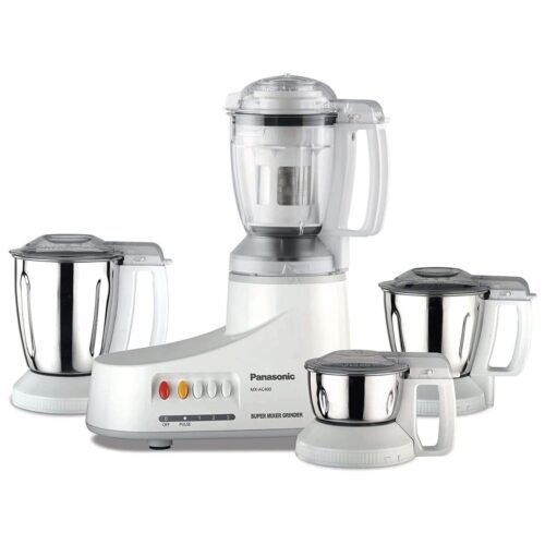 panasonic-indian-blender-mixer.jpg Panasonic MX-AC400 4 in 1 Blender, Grinder, Chopper and Mincer