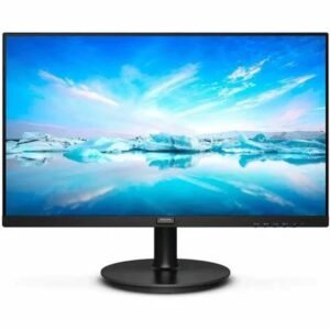 PHILIPS LED 24" 243V7QJAB (4ms, 75Hz, IPS Panel, FHD (1920x1080), Speaker: 2W x 2, sRGB, Easy read mode, Low Blue light, Flicker free, Adjustments: Tilt, (VGA, HDMI & Display port) & Vesa Mount).