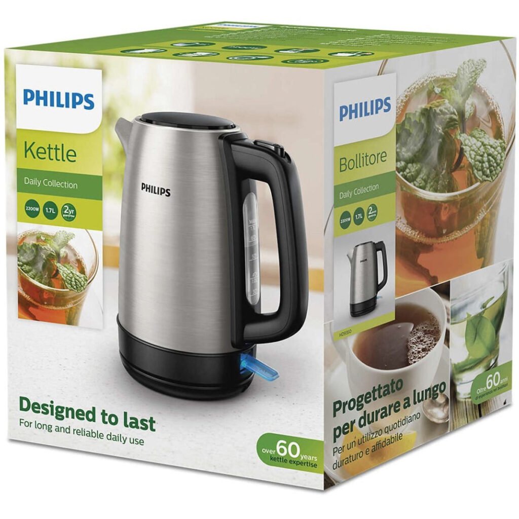 Philips HD9350/90 Daily Collection Metal Kettle 1.7L