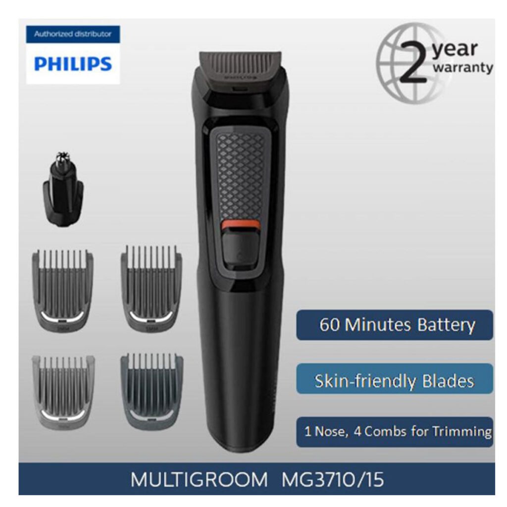 Philips MG3710/15 Multigroom Series 3000 Face Trimmer