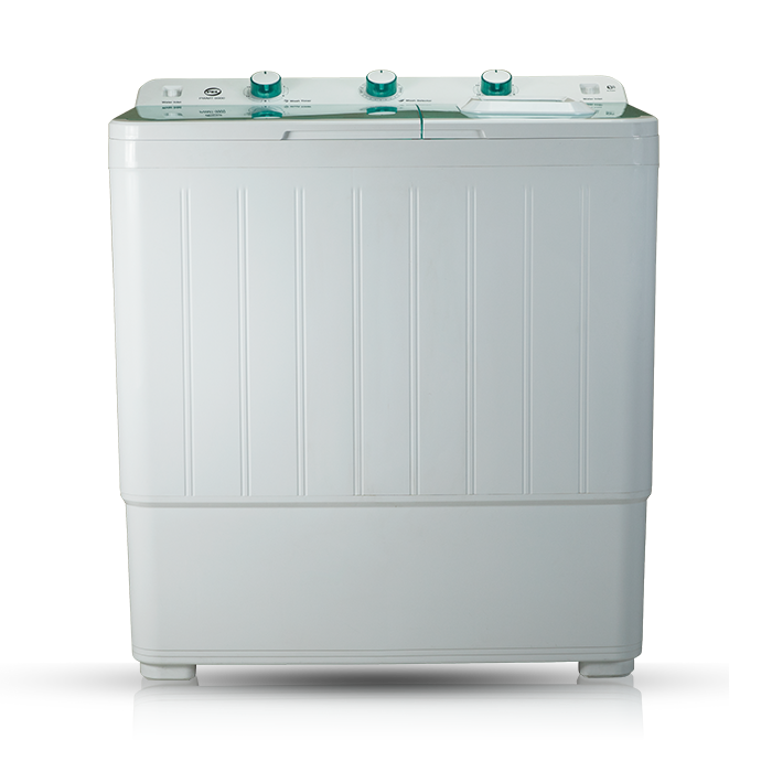 PEL SA-1050-W Semi Automatic Twin Tub Washing Machine White