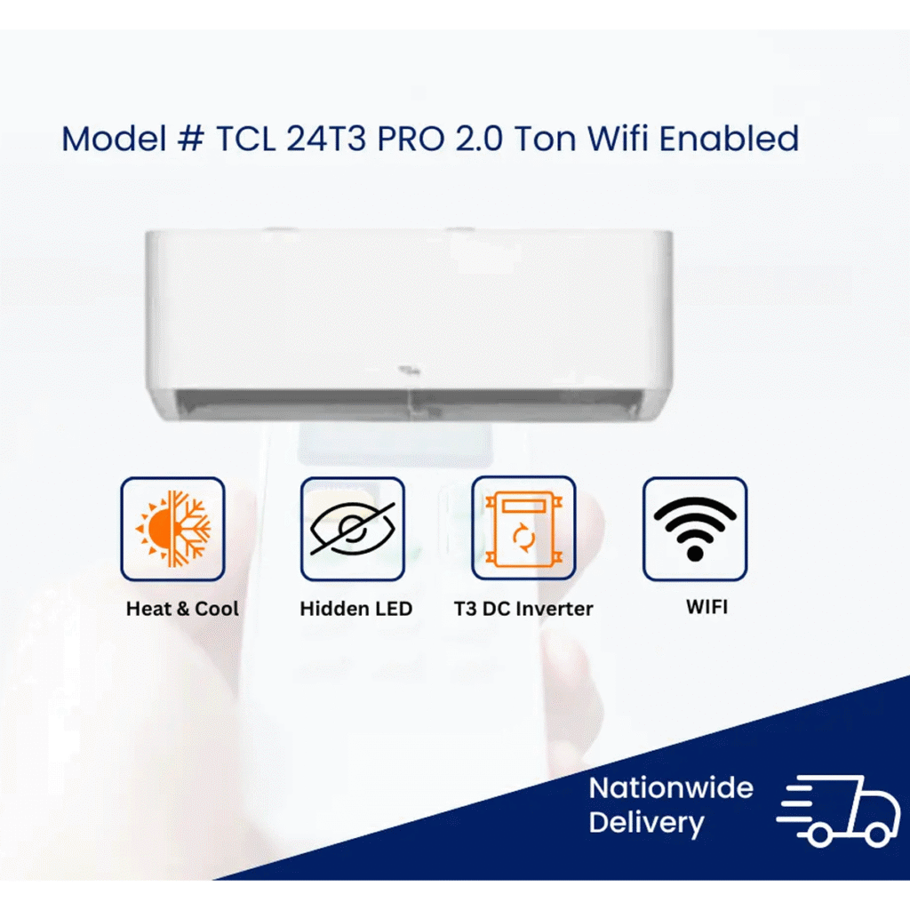 TCL TAC-24T3 Pro C2 Inverter Split AC 2 Ton