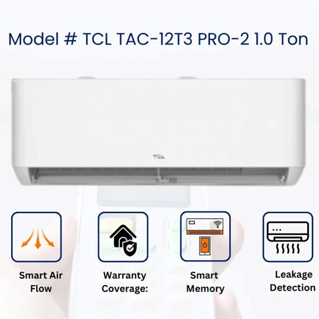TCL TAC-12T3-Pro-2 Inverter Split AC 1 Ton