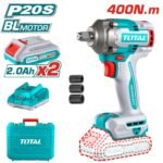 TOTAL Cordless impact wrench 20V TIWLI2040