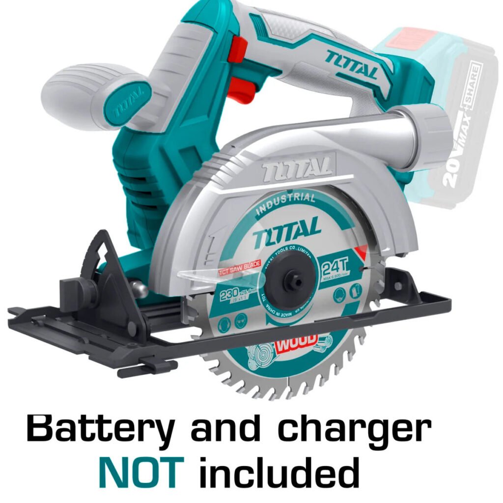 TOTAL Lithium-Ion circular saw 20V 165mm TSLI1651