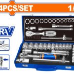 WADFOW 24 Pcs 1/2" socket set WST2L24