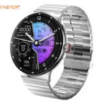 Faster NERV-WATCH-4-PRO-SILVER-PLUS-GREY Smart Watch Silver