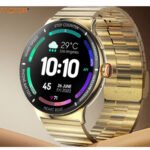 Faster NERV-WATCH-4-PRO-GOLDEN-PLUS-PINK Smart Watch Golden