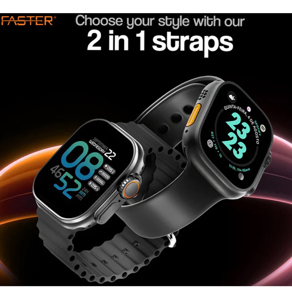Faster NERV-WATCH-ULTRA Smart Watch