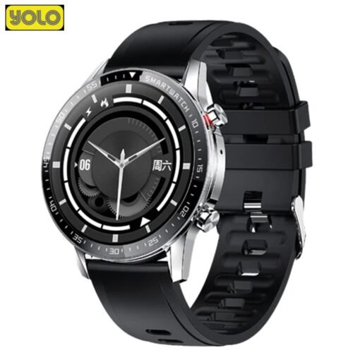 YOLO Fortuner BT Calling Smart Watch - 1.3 Inch HD Display - Blue